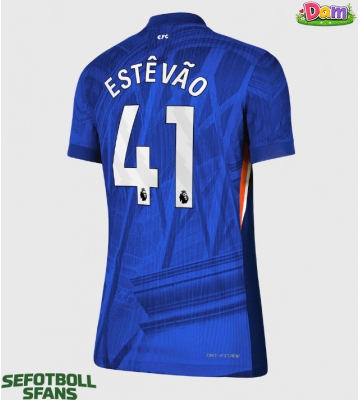 Chelsea Estevao Willian #41 Hemmatröja Kvinnor 2025-26 Kortärmad